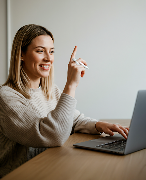 Team using AI automation